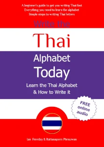 Write the Thai alphabet Today book cover