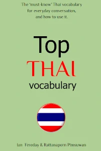 Top Thai Vocabulary paperback book cover